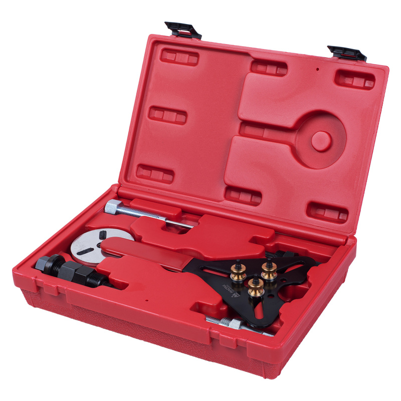 МАСТАК Набор для обслуживания компрессора кондиционера, кейс, 8 предметов 105-30008C