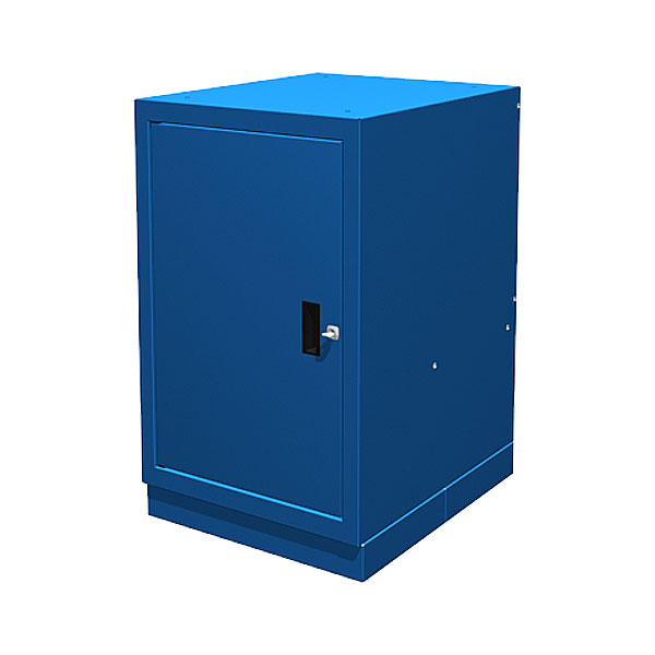 Тумба верстачная с дверью 600х500х820мм - синий  01.410L-5015