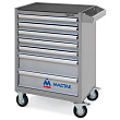 МАСТАК Тележка инструментальная, 7 ящиков, серая 521-07581MG